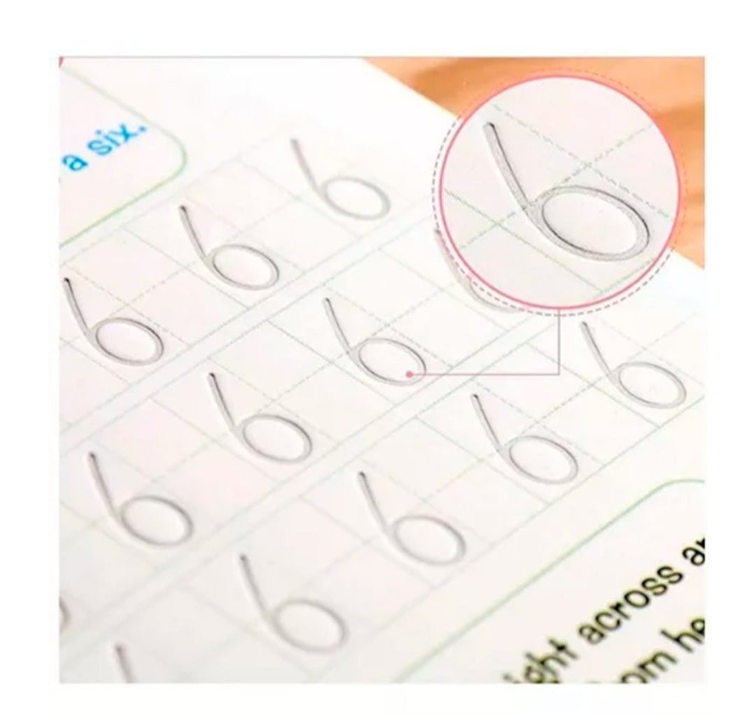 Set 4 cuadernos Magic Caligrafía ✨