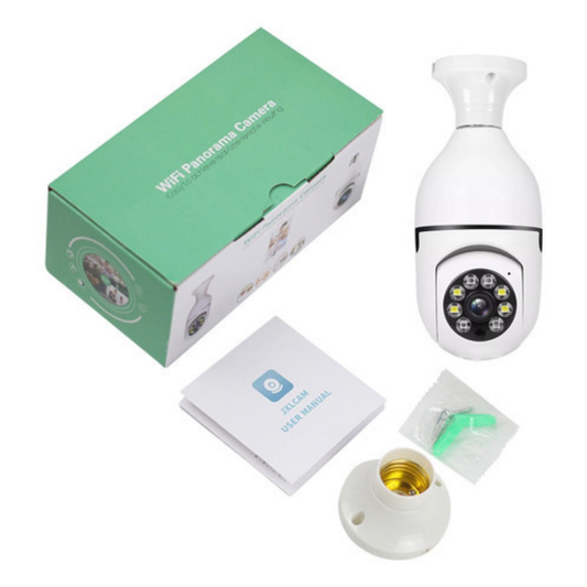 Cámara Wifi 360° Tipo Ampolleta [OFERTA POR TIEMPO LIMITADO]