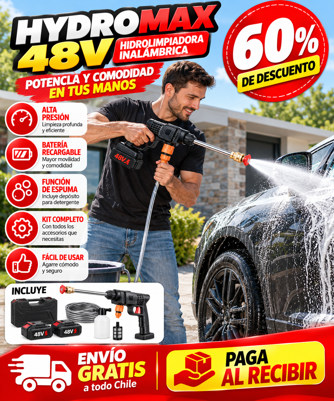 70% DESCUENTO SOLO HOY | HydroMax™ | Limpieza rápida sin esfuerzo
