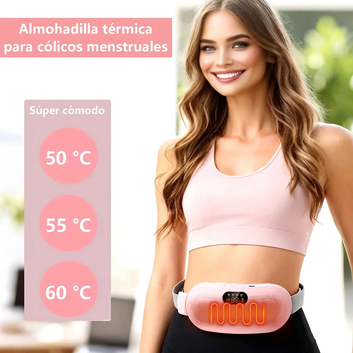 Cinturón Eléctrico Para Cólicos