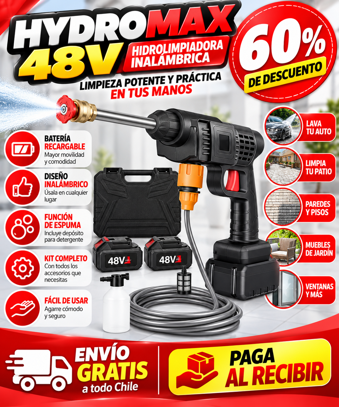 70% DESCUENTO SOLO HOY | HydroMax™ | Limpieza rápida sin esfuerzo