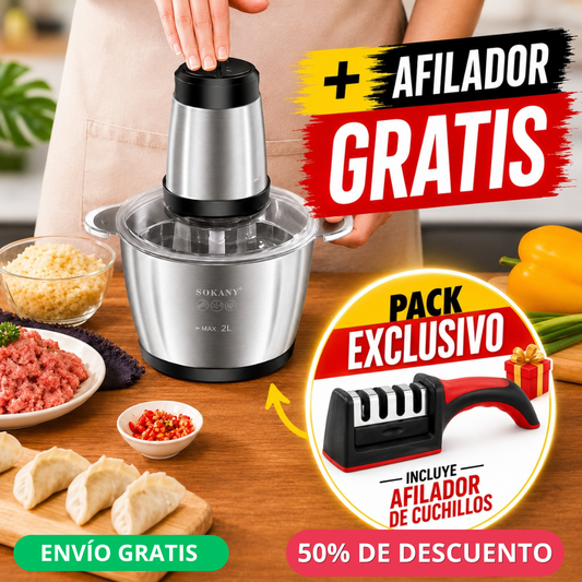 Procesadora Mix3000 + Afilador de REGALO ✨