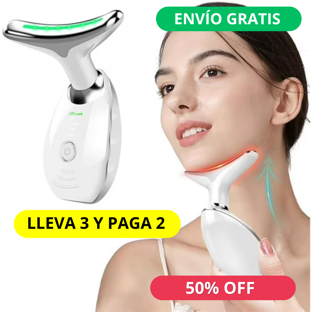 Masajeador Face5000 Led - Reafirma Rostro Y Reduce Papada 🥰