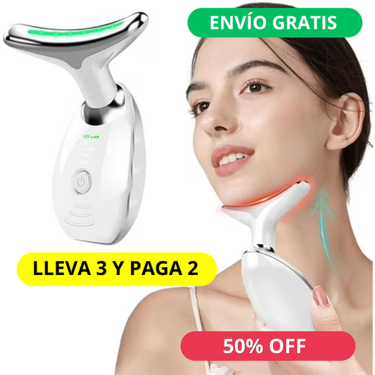 Masajeador Face5000 Led - Reafirma Rostro Y Reduce Papada 🥰
