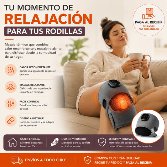 Rodillera Pro3000 Calor + Masaje ✨