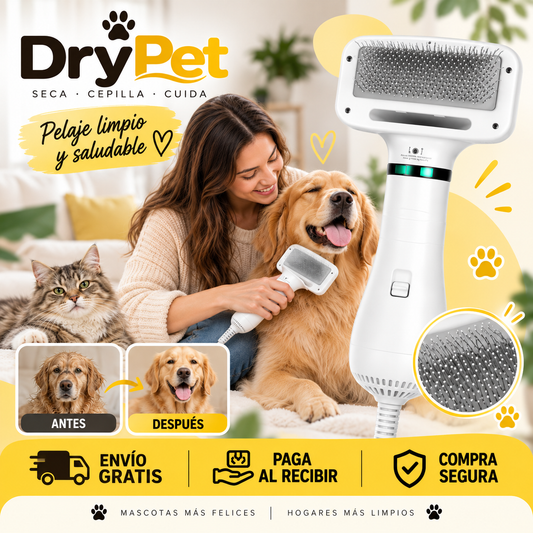 50% OFF | DryPet™: Tu mascota feliz y saludable